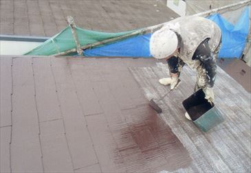屋根遮熱塗装：シャネツロック