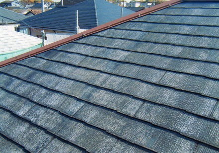 カラーベストを使用した屋根