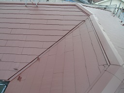 化粧スレートの屋根